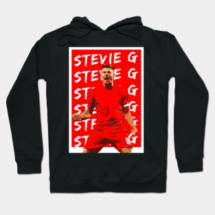 Steven Gerrard Illustration Hoodie